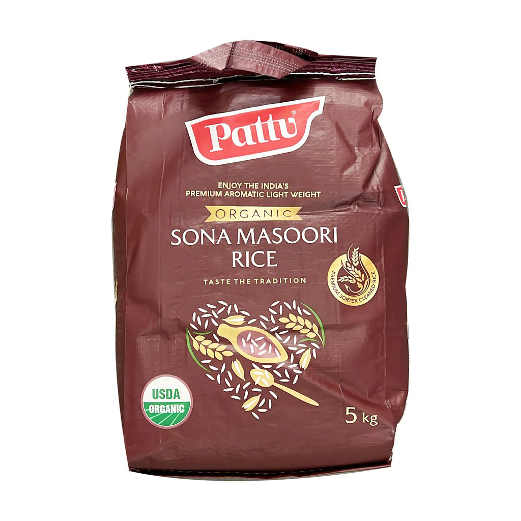 Pattu Sona Masuri Rice (Organic) 5Kg